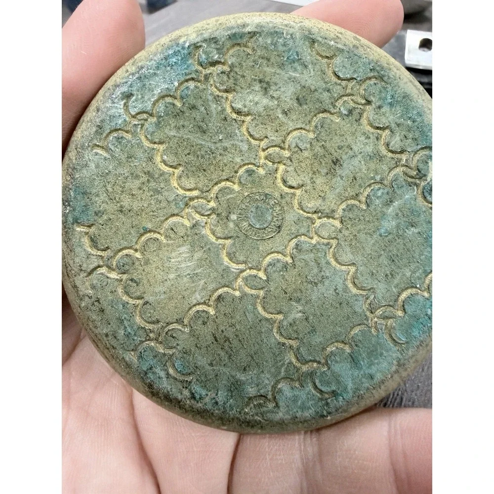 Vintage Handpainted Italian Florentine Coaster Italy